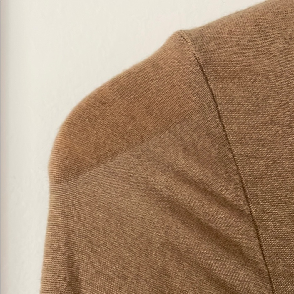 Intimissimi Tan Fitted Long Sleeve Blouse - Picture 4 of 4